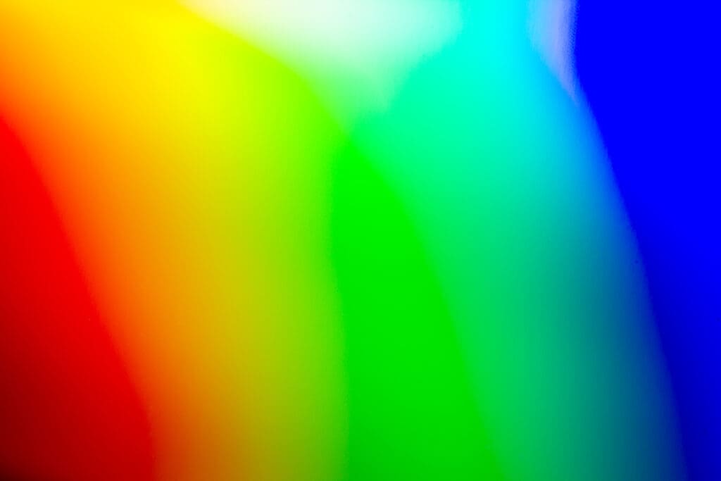 Gradient abstract background with colorful rainbow colors